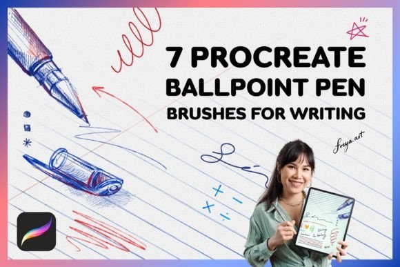Download Procreate Writing Brushes - Brush Collection