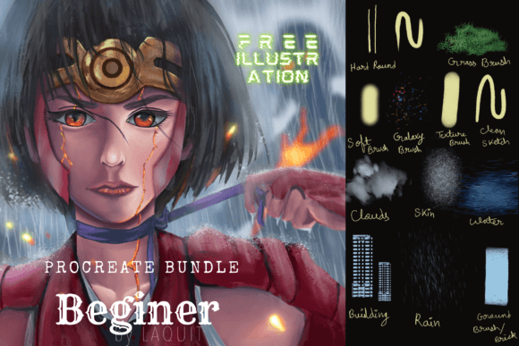 Download Procreate Beginner’s Brush Set - Brush Collection
