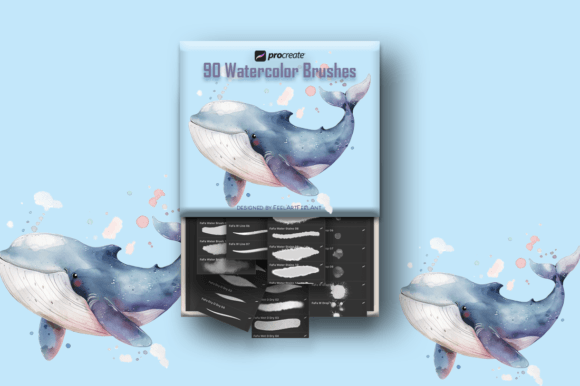 Download Watercolor Brushes for Procreate - Brush Collection