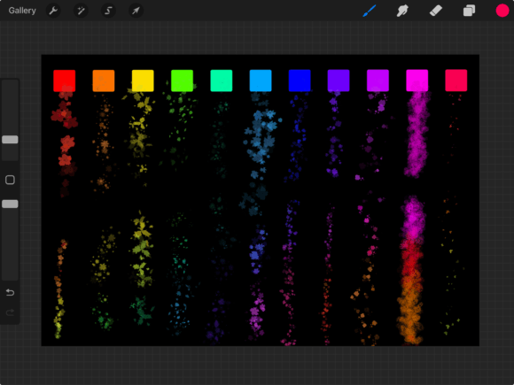 Download 10 Leafy Procreate Brushes - Brush Collection