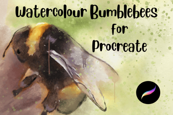 Download Procreate Watercolour Bumblebee Brushes - Brush Collection