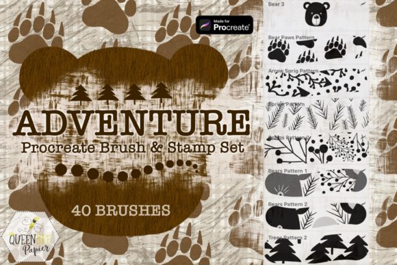 Download Procreate Brush Set, Seamless Patterns - Brush Collection