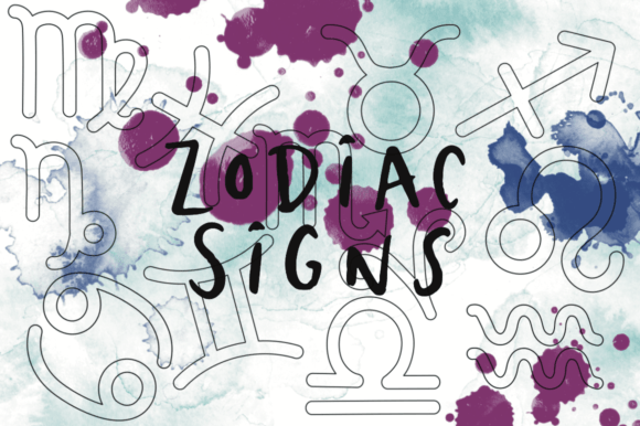 Download Zodiac Procreate Brushset Vol 1 - Brush Collection