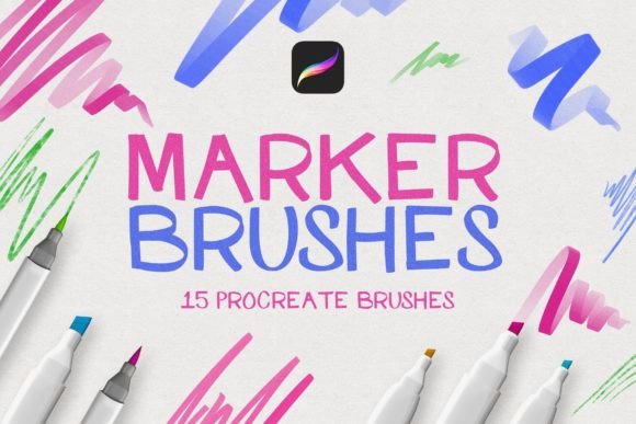 Download Marker Procreate Brushes - Brush Collection