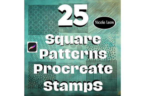 Download 25 Square Patterns Procreate Brushes - Brush Collection