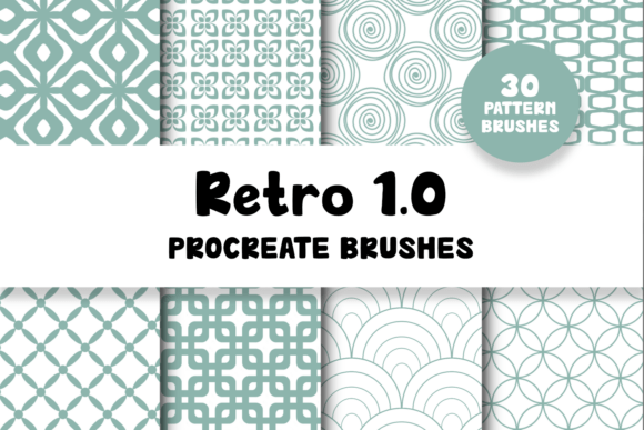 Download Retro 1.0 Procreate Brushes - Brush Collection