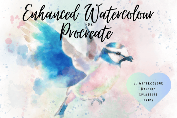 Download Enhanced Watercolour Brushes Procreate - Brush Collection