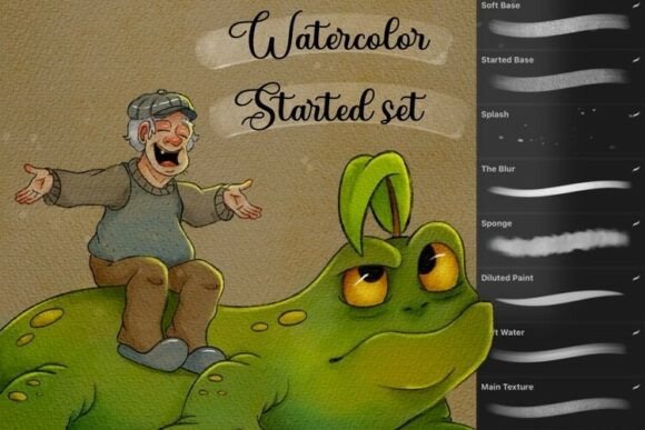 Download Procreate Watercolor Brushes - Brush Collection