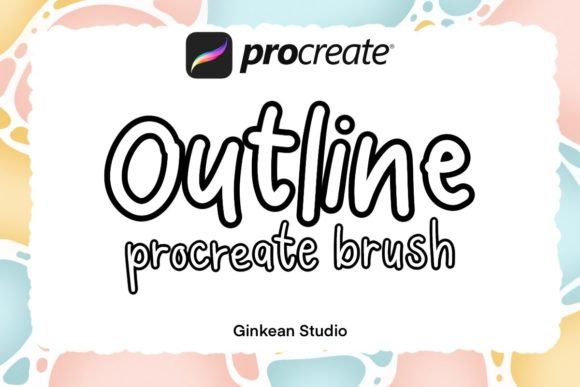 Download Outline Procreate Brush Set, Outline - Brush Collection