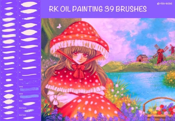 Download Oil Painting Brushes for Procreate - Brush Collection