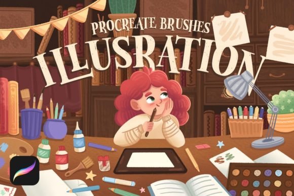 Download ILLUSTRATION BRUSHES 2: PROCREATE BRUSHES - Brush Collection