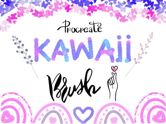 Download 36 Procreate Kawaii Brushes ,cute Brushe - Brush Collection