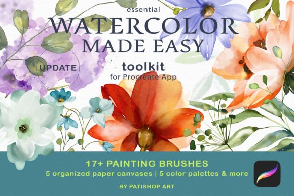 Download Watercolor Brushes for Procreate - Brush Collection
