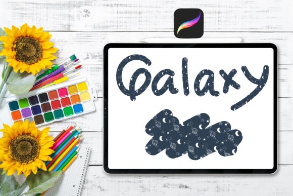 Download Galaxy Brush for Procreate - Brush Collection