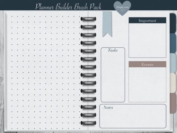 Download Digital Planner Brush Pack - Brush Collection