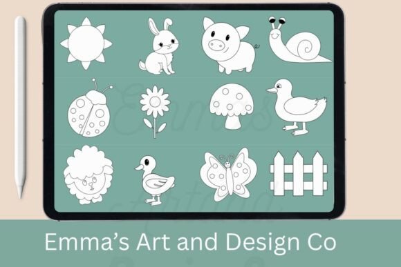 Download Spring Procreate Stamp Brushes - Brush Collection