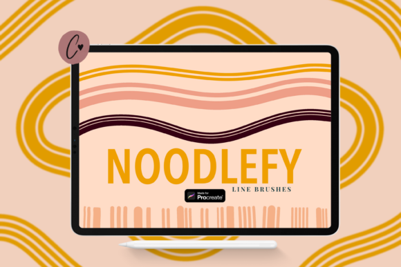 Download Noodlefy Procreate Multi Line Brushes - Brush Collection