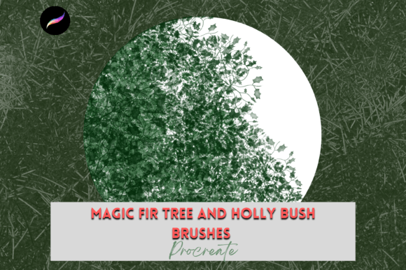 Download Procreate Magic Fir and Holly Brushes X4 - Brush Collection
