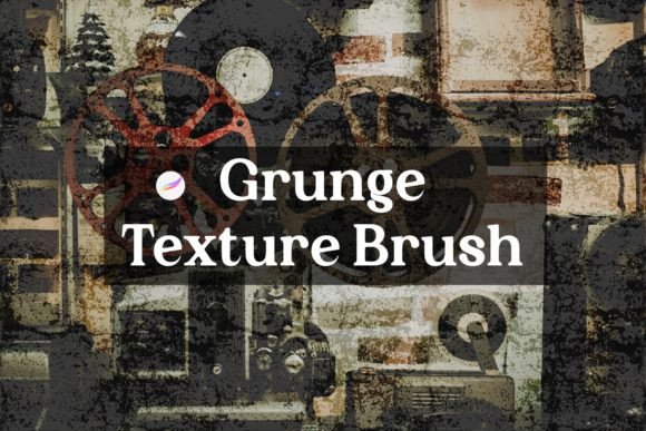 Download Grunge Texture Brush for Procreate - Brush Collection