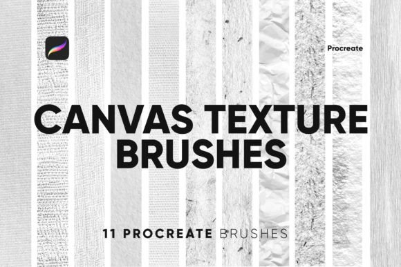 Download 10 Canvas Texture Brushes Procreate - Brush Collection