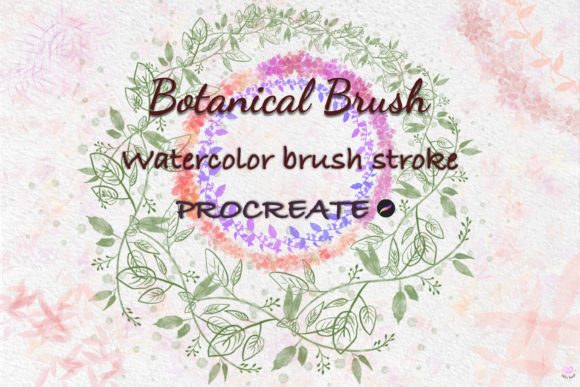 Download Brush Procreate Watercolor Spring Plant - Brush Collection