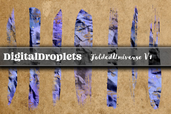 Download Folded Universe V1 | 400 Brush Strokes - Brush Collection