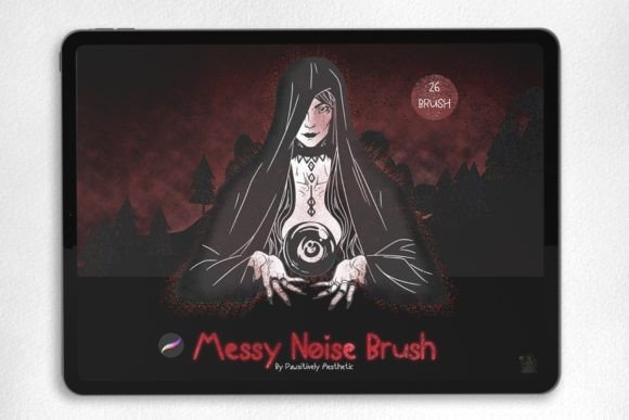 Download Premium Grainy Brush Set for Procreate - Brush Collection