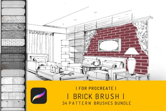 Download Procreate Brick Seamless Texture Brush - Brush Collection