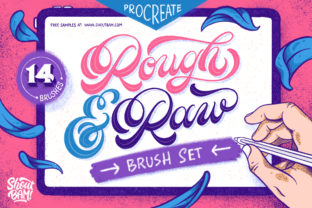 Download Rough & Raw Procreate Brush Set - Brush Collection