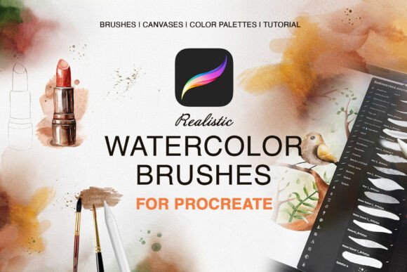 Download Realistic Procreate Watercolor Brush - Brush Collection