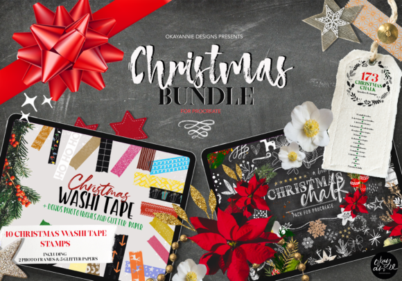Download Christmas Procreate Brushes Bundle - Brush Collection