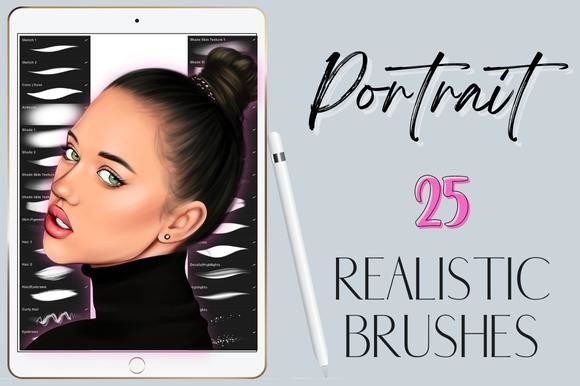 Download Procreate Portrait Realistic Brushes - Brush Collection