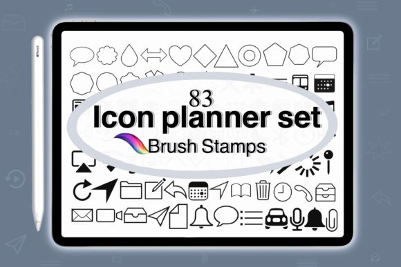 Download Icon for Planner Brush Stamps - Brush Collection