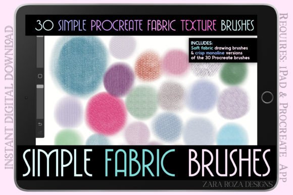 Download Procreate Fabric Texture Brush Pack - Brush Collection