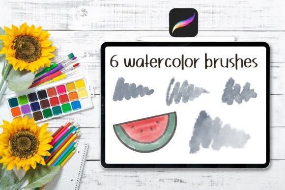 Download Watercolor Brushes for Procreate - Brush Collection