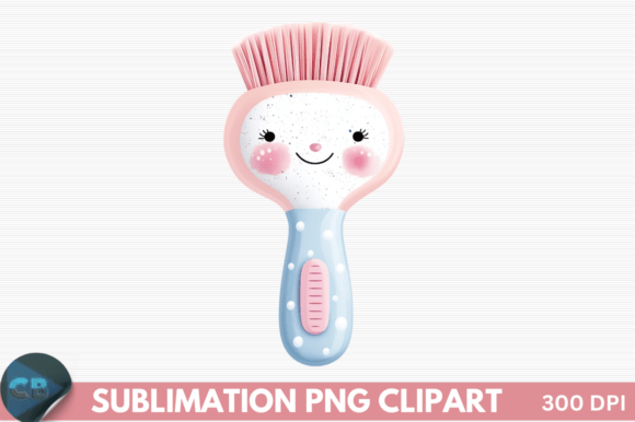 Download Kawaii Cleaning Brush PNG Clipart - Brush Collection