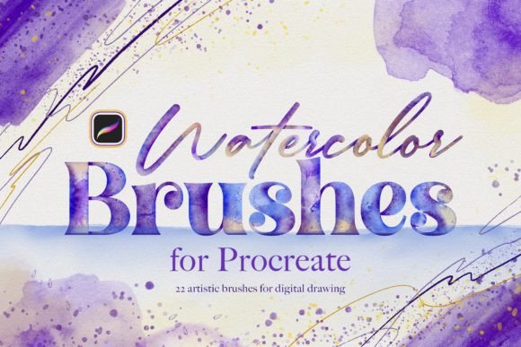 Download Watercolor Procreate Brushes - Brush Collection