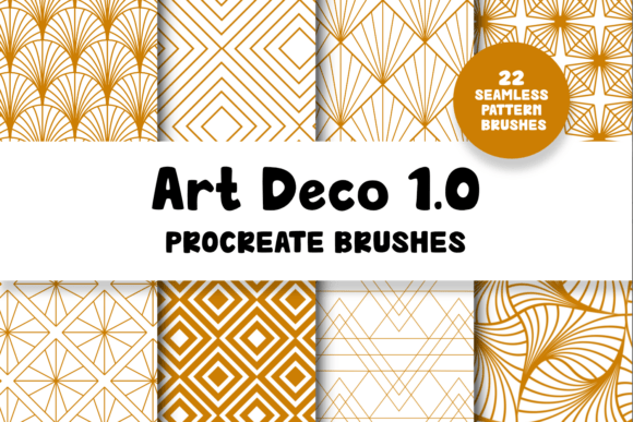 Download Art Deco 1.0 Procreate Brushes - Brush Collection