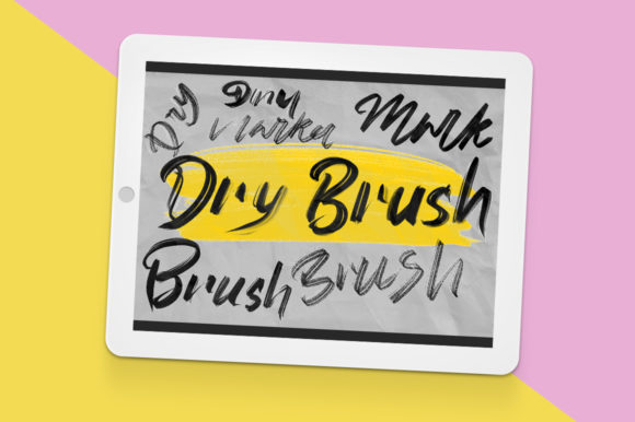 Download Procreate Dry Brushes - Brush Collection