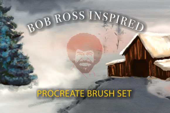Download Bob Ross Inspired Procreate Brushes - Brush Collection