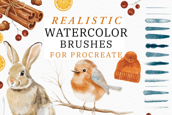 Download Realistic Watercolor Procreate Brushes - Brush Collection