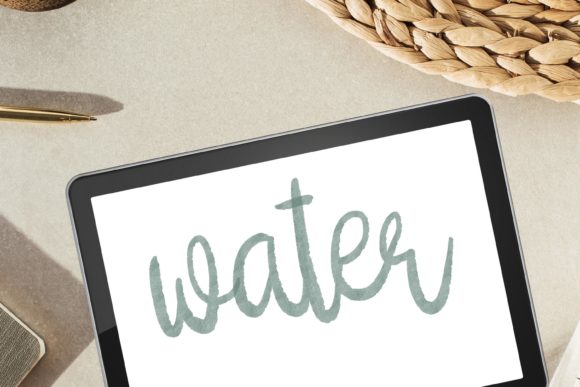 Download Water Procreate Brush for Hand Lettering - Brush Collection