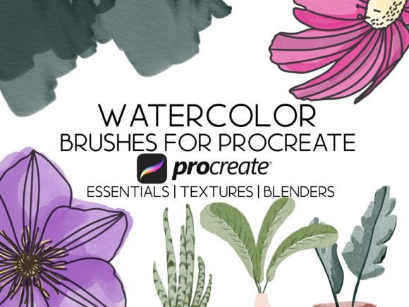 Download Procreate Watercolor Brush Set - Brush Collection
