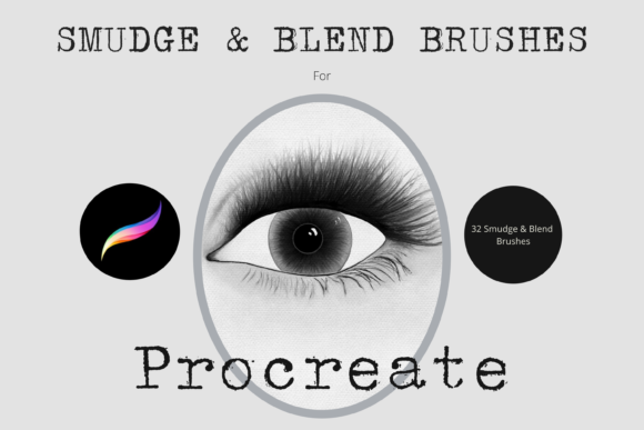 Download Procreate Blend and Smudge Brushes X 32 - Brush Collection