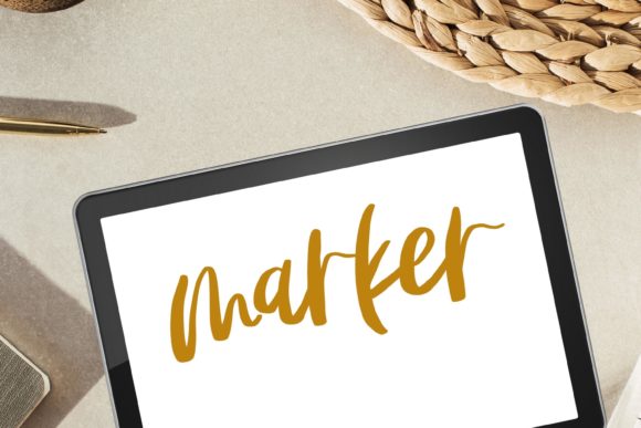 Download Marker Procreate Brush for Hand Letterin - Brush Collection