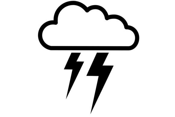 Download Lightening Cloud Procreate Brush Stamp - Brush Collection