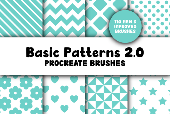 Download Basic Patterns 2.0 Procreate Brushes - Brush Collection