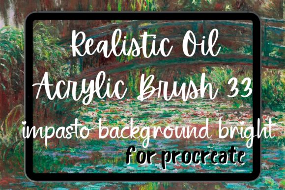 Download Procreate Oil Brush 33 Impasto Bright - Brush Collection
