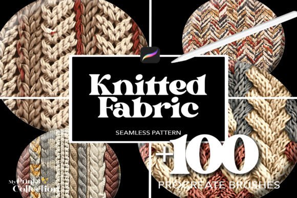 Download 100+ Procreate Knitted Fabric Brushes - Brush Collection