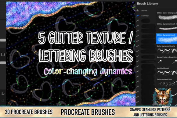 Download Fun Valentines Procreate Brush Pack - Brush Collection